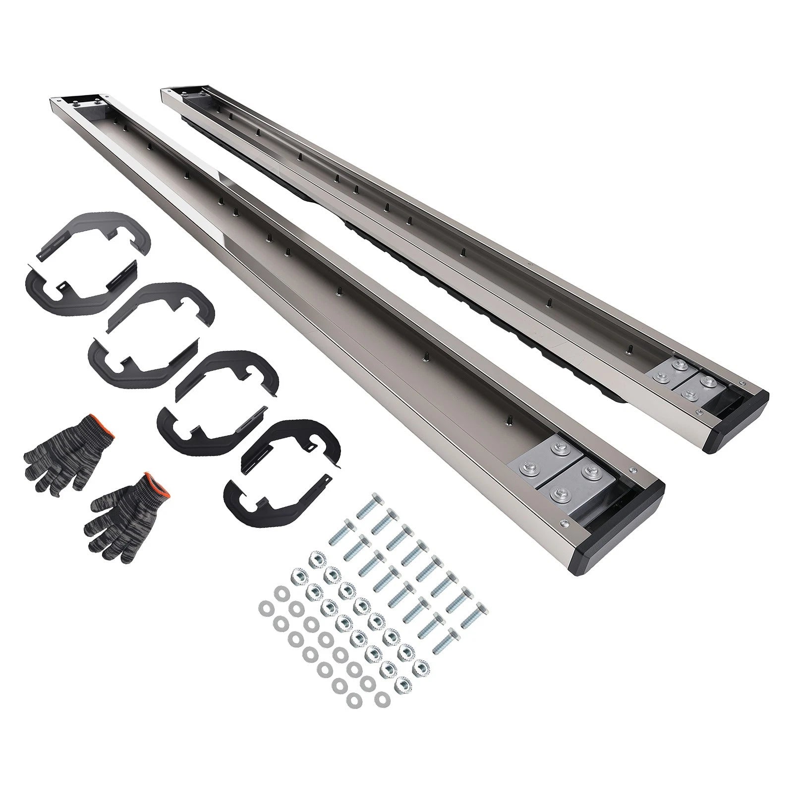 6" Running Board Side Steps for Silverado Sierra 1500 (2023–2026) Crew Cab