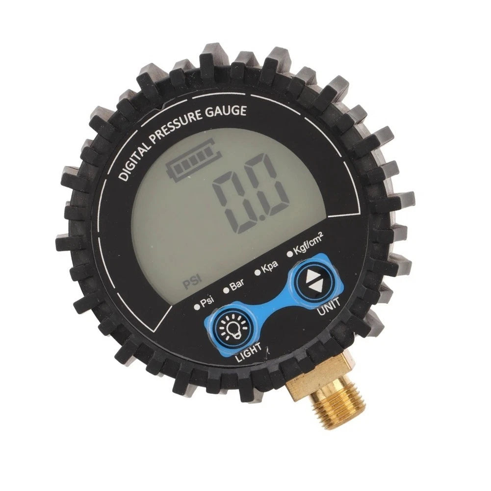 Digital Tire Pressure Gauge for Cars (LCD Screen, Multiple Units)