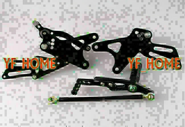 Rearsets Foot Pegs for Yamaha YZF R1 (2009-2013) Black