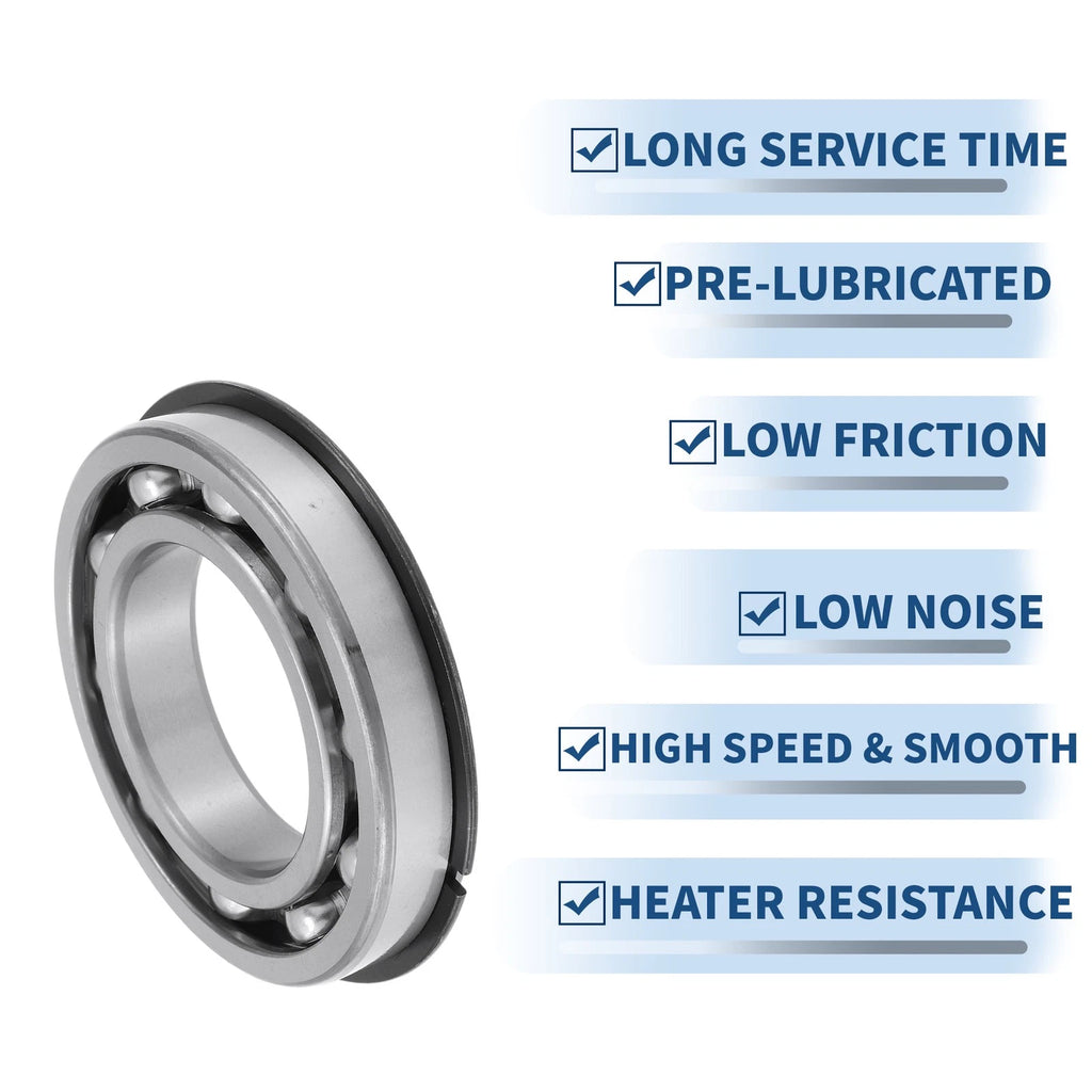 Deep Groove Ball Bearing 6215NR for Scooter Skateboard (P0 75x130x25mm)