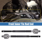 2pcs Front Inner Tie Rod End Link for Ford Explorer, Lincoln MKT 