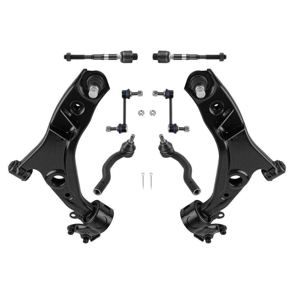 8x Front Lower Control Arm w/ Ball Joint for Ford Edge (2007–2014)