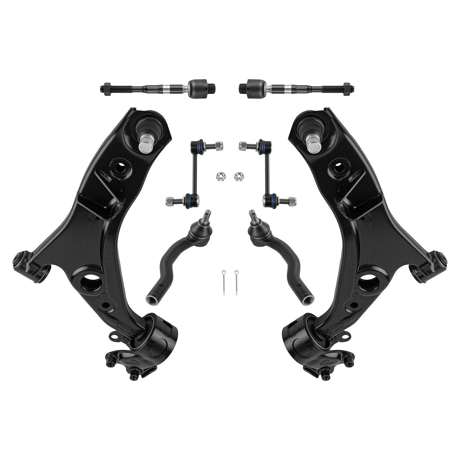 8x Front Lower Control Arm w/ Ball Joint for Ford Edge (2007–2014)