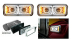 LED Chrome Headlights with LED Turn Signals for Toyota Hilux (2016–2020)