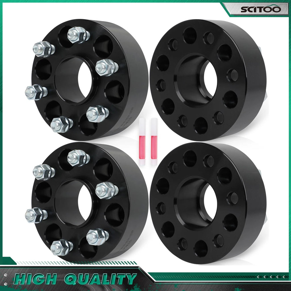 4X 2" Hub Centric Wheel Spacers 6x120 14x1.5 for Chevrolet Colorado GMC Canyon (2015–2023)