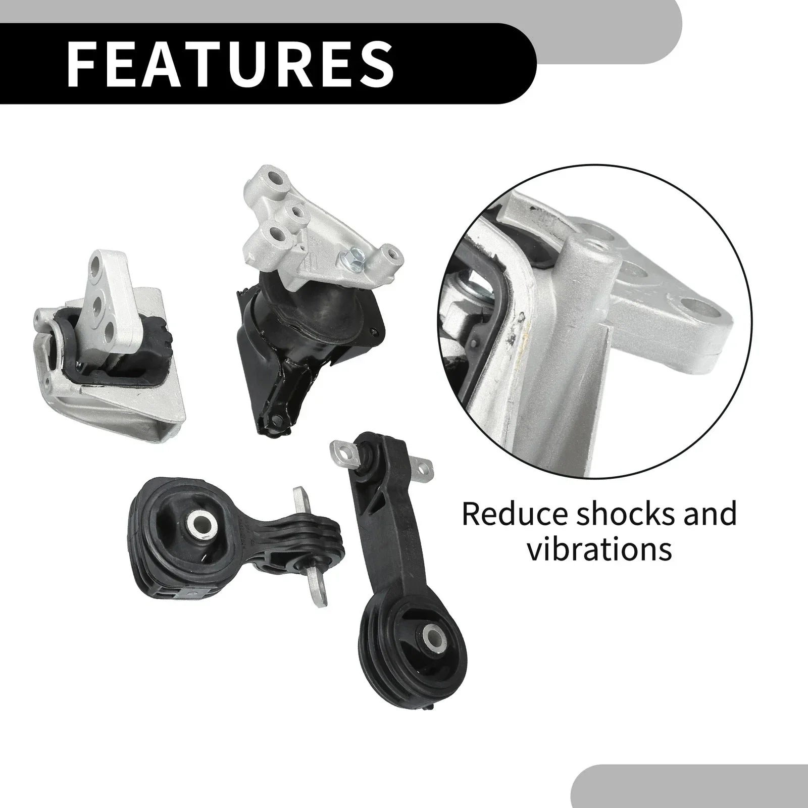 Engine Torque Strut Mount Set for Honda Civic (2006-2010)