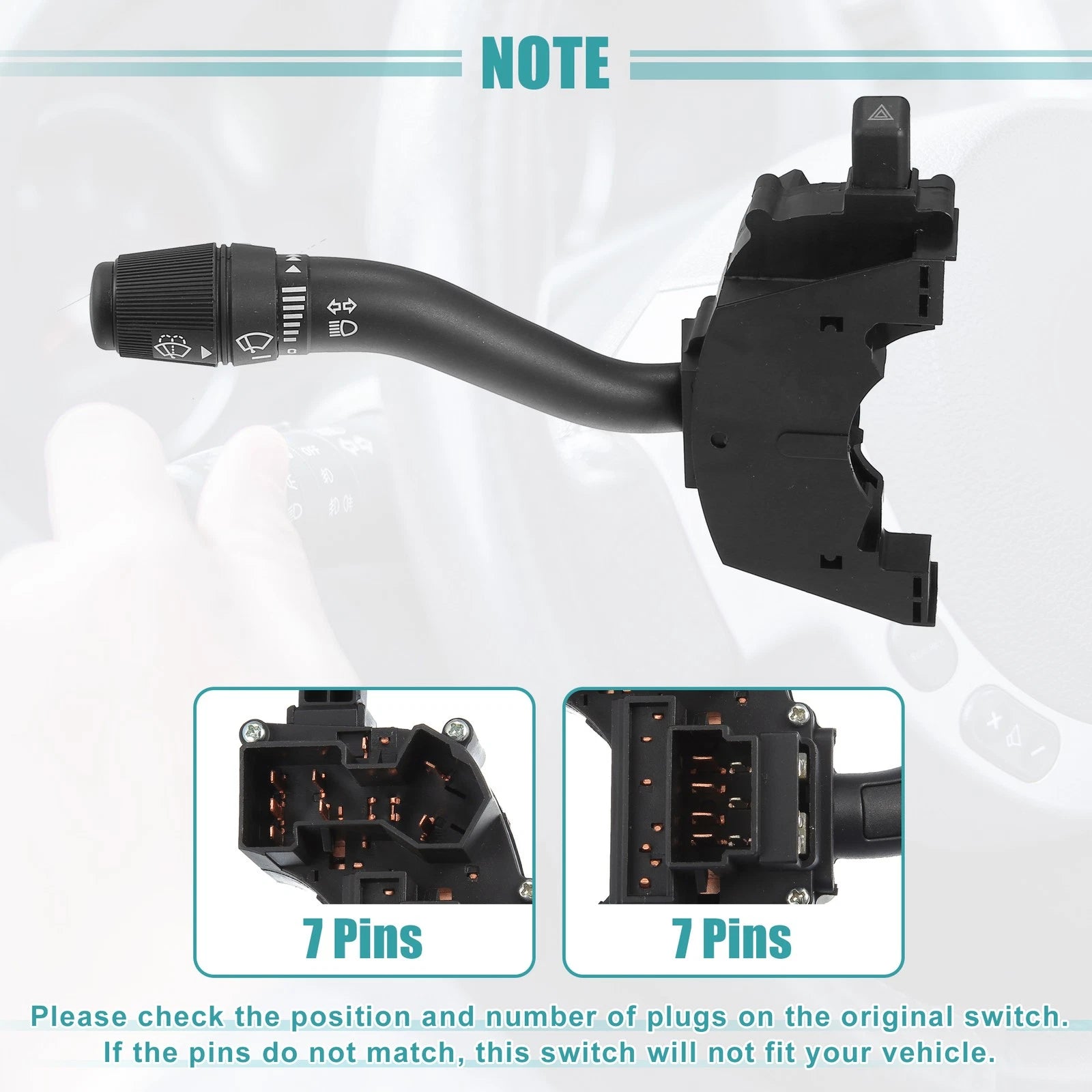 Turn Signal Switch for Ford F-150, F-250 Super Duty (1997–2003)
