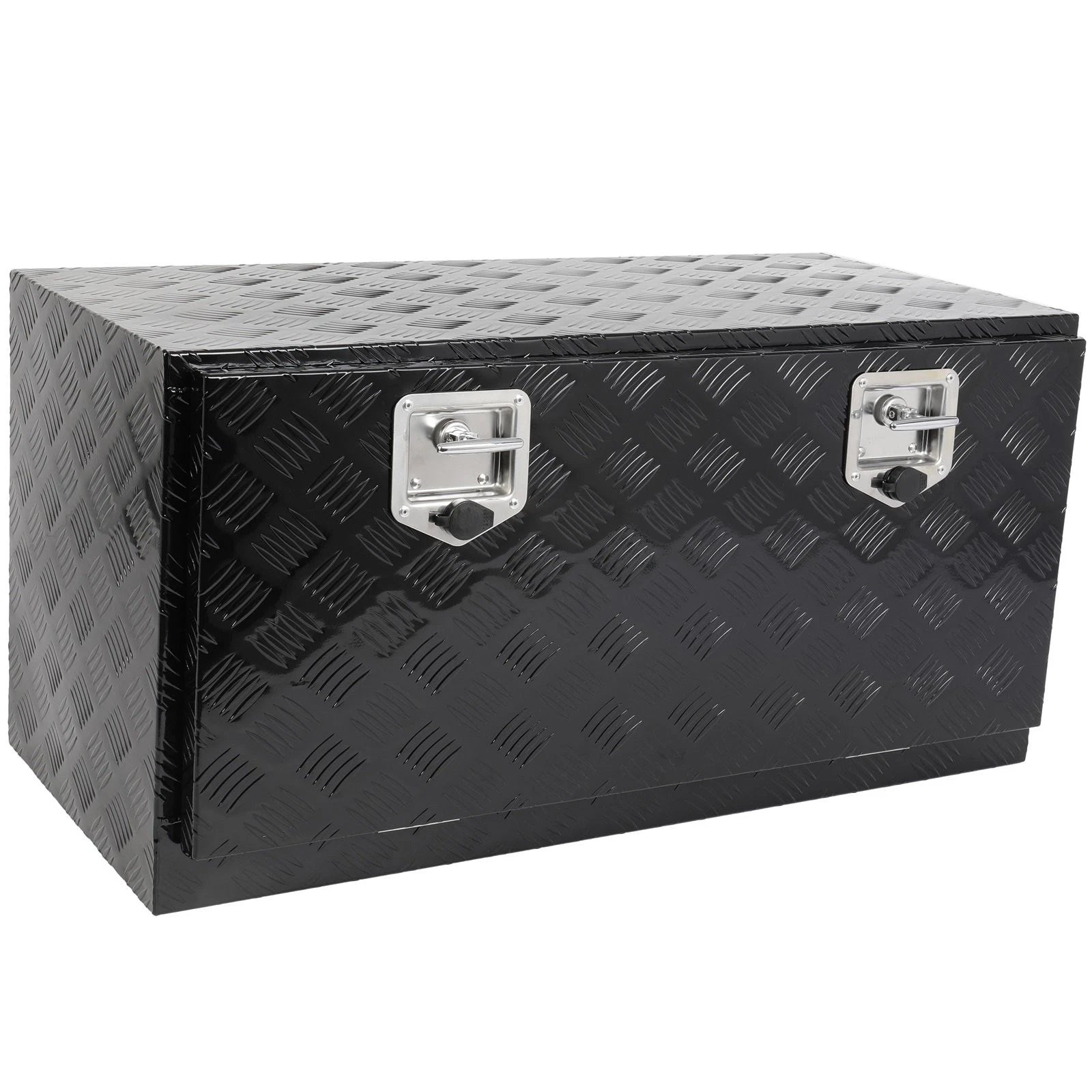 2X 36"x 17"x 18" Multifunctional Storage Tool Box for Truck Black