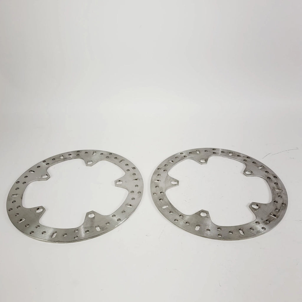 Set of 2 Brake Disc Rotors for BMW R1100 (1993–2001) MD616 Solid