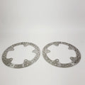 Set of 2 Brake Disc Rotors for BMW R1100 (1993–2001) MD616 Solid