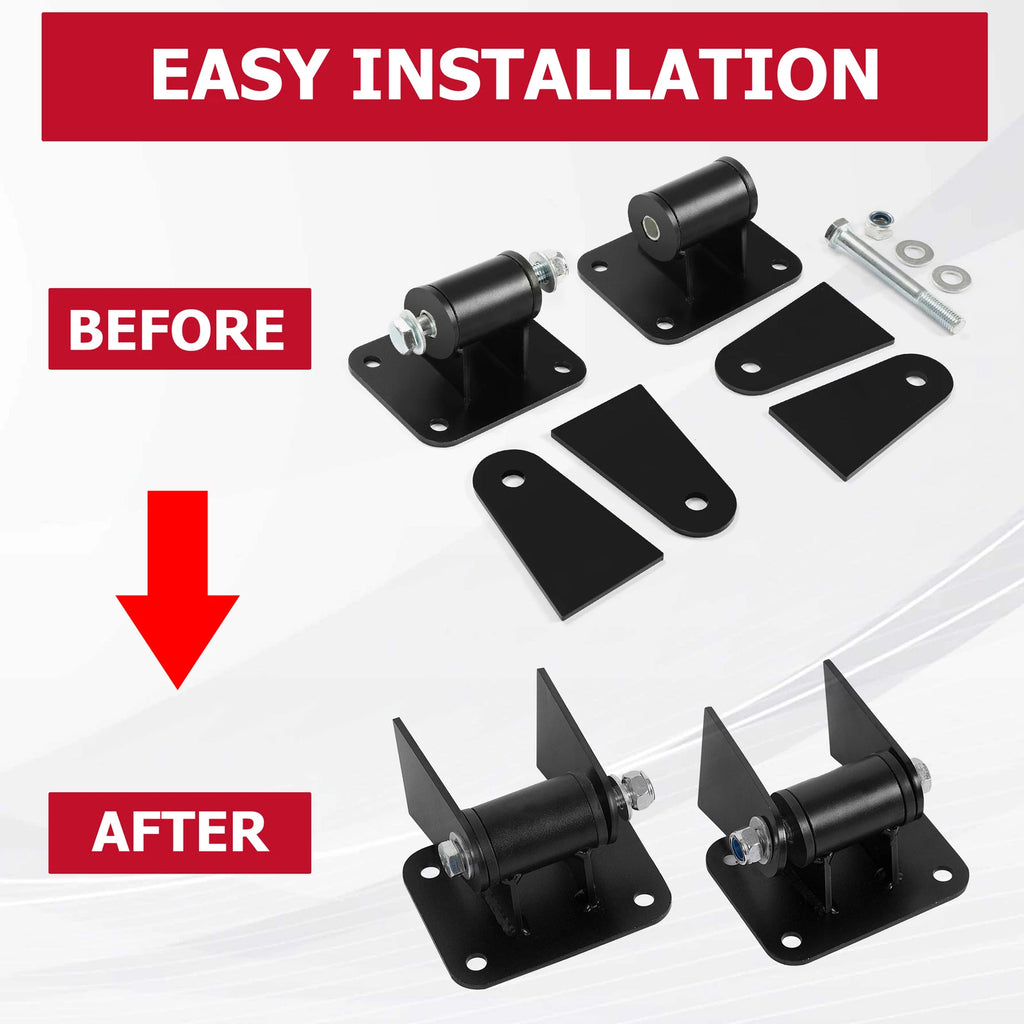 Motor Mounts for Universal LS Engine Swap (LS1, LS2, LS3, LS6, LS7)