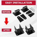 Motor Mounts for Universal LS Engine Swap (LS1, LS2, LS3, LS6, LS7)