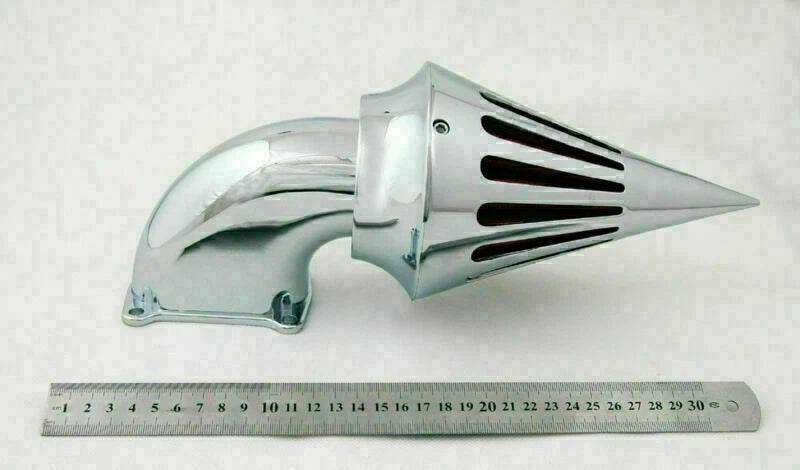 Chrome Spike Air Cleaner Intake Filter for Suzuki Boulevard M109 (2006–2023)