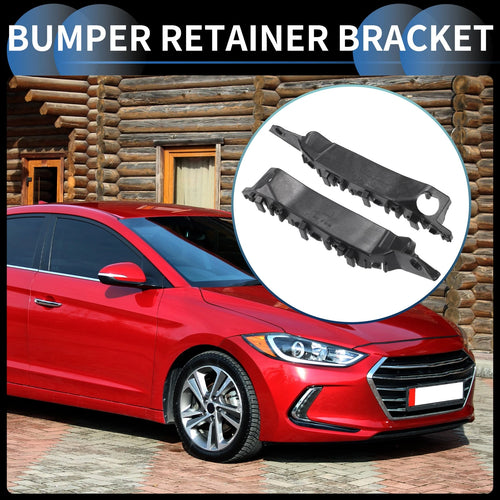 1 Pair Front Bumper Retainer Bracket No. 865133X000 for Hyundai Elantra (2011–2016)