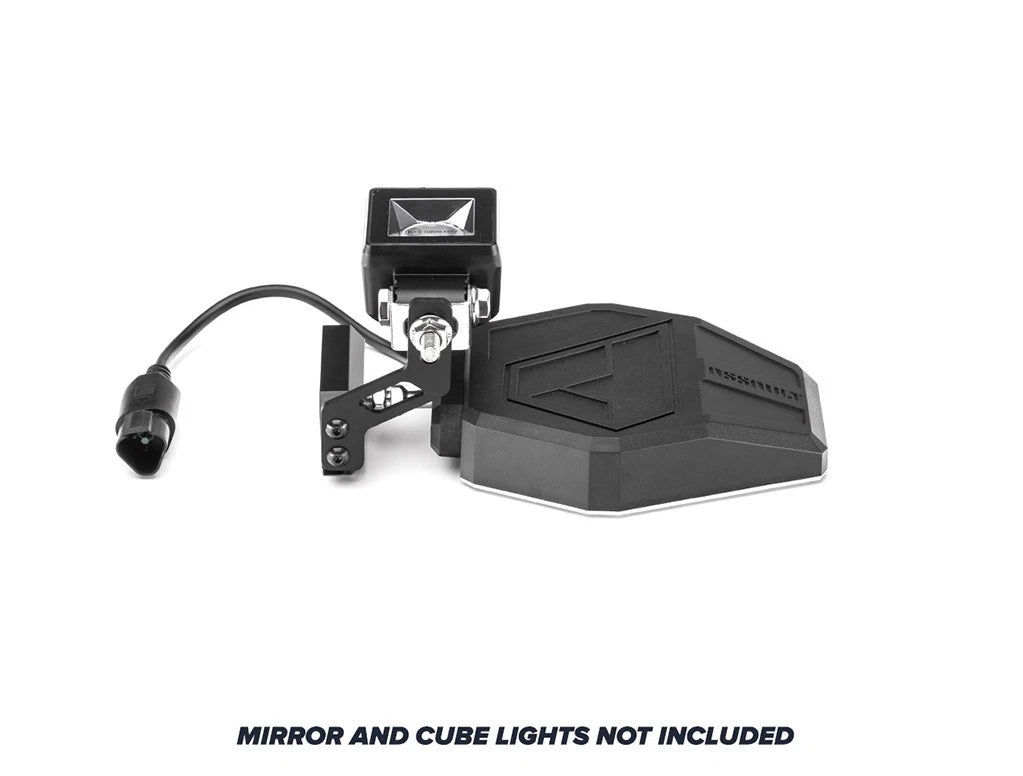 Assault Sidewinder Convex Side Mirrors for Polaris Xpedition