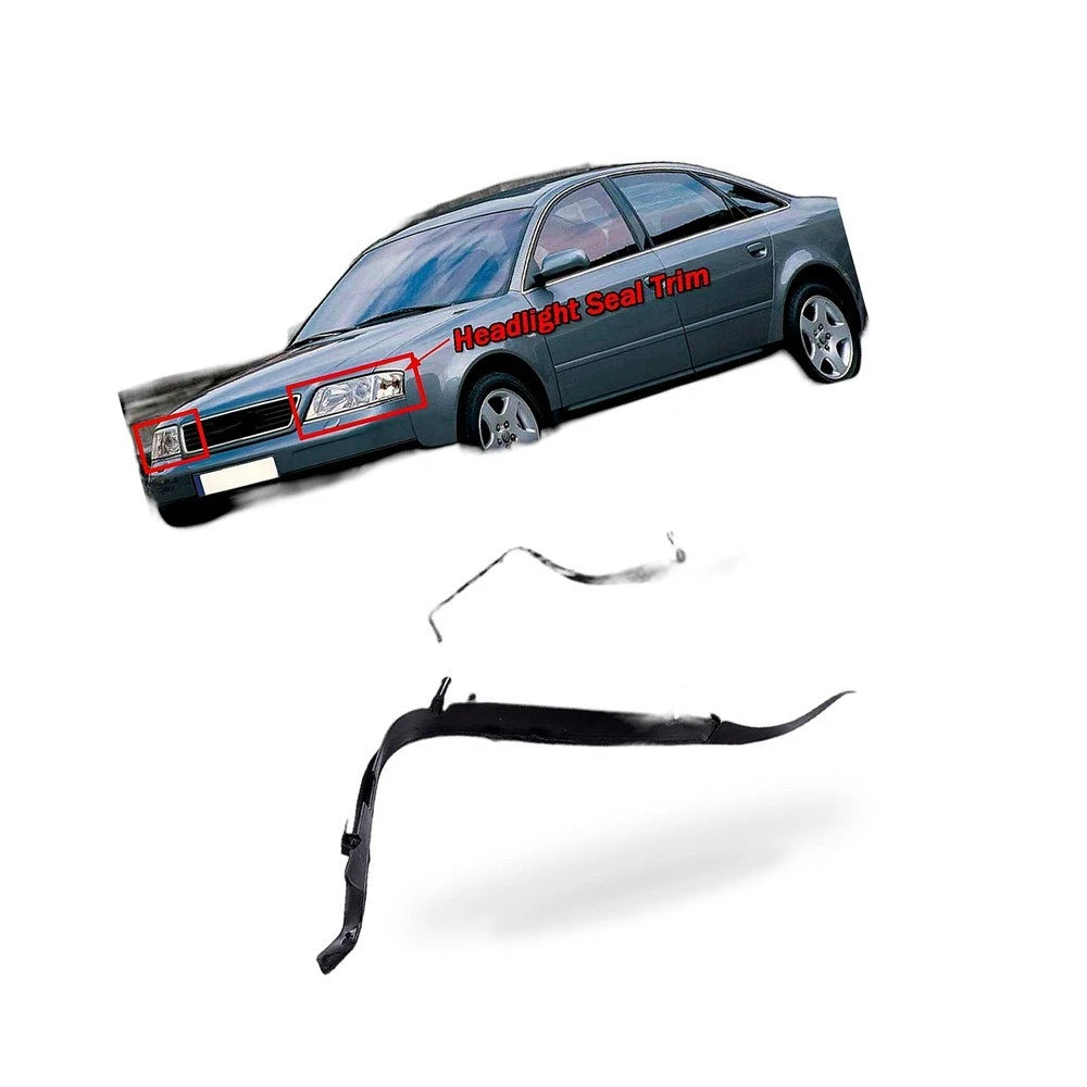 Headlight Sealing Cover Trim Ring Gasket for Audi A6 C5 (2002–2005)
