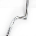 7/8" Chrome Handlebar for Honda CB500 CB750, Kawasaki KZ650 KZ550 (1970–1980)