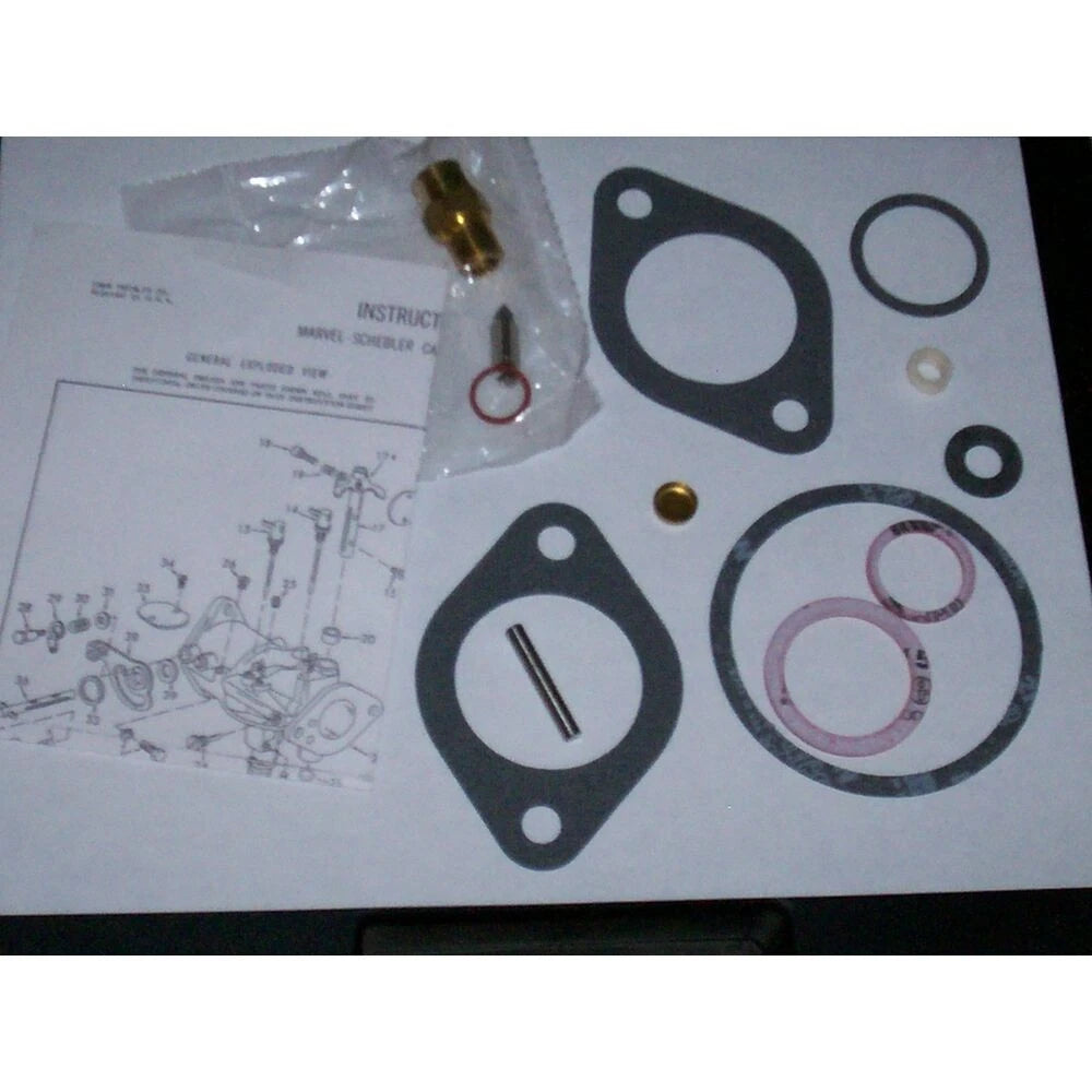 Carburetor Kit 778-501 for John Deere A B D G (Marvel Schebler DLTX K7501)