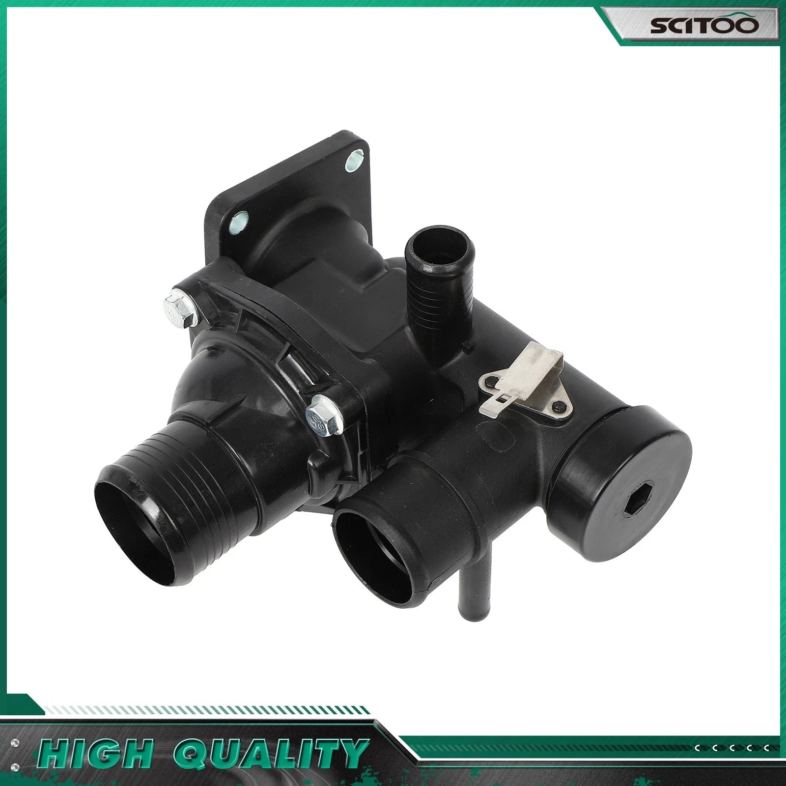 Thermostat Housing for Jaguar S-Type Vanden Plas XJ8 XJR 2000–2008, Lincoln LS 2000–2006