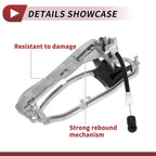 Front Right Door Handle Carrier for BMW X5 E53 (2000–2006) No. 51218243616 Silver Tone