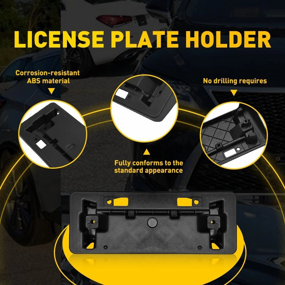 Front License Plate Bracket Holder for Lexus RX350 RX450h F Sport (2016–2019)