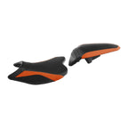 Rider Passenger Seat for Kawasaki Ninja 400 Z400 (2018–2023) Black Orange
