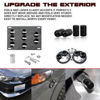 Tow Hook License Plate Air Valve Release Fastener for Nissan GT-R (2009-2013)