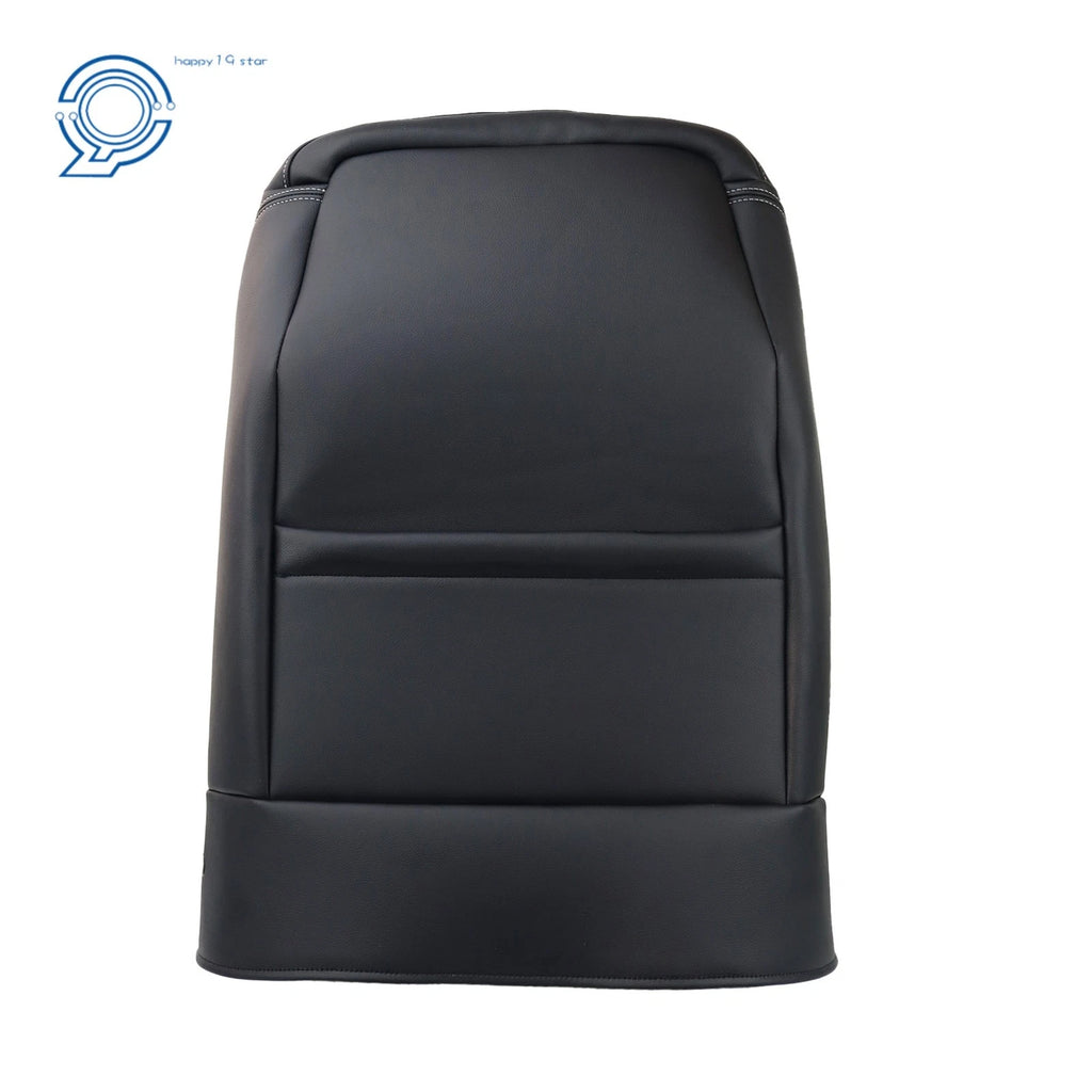 Front Left Leather Seat Cover for Jeep Wrangler (2013-2017) Black