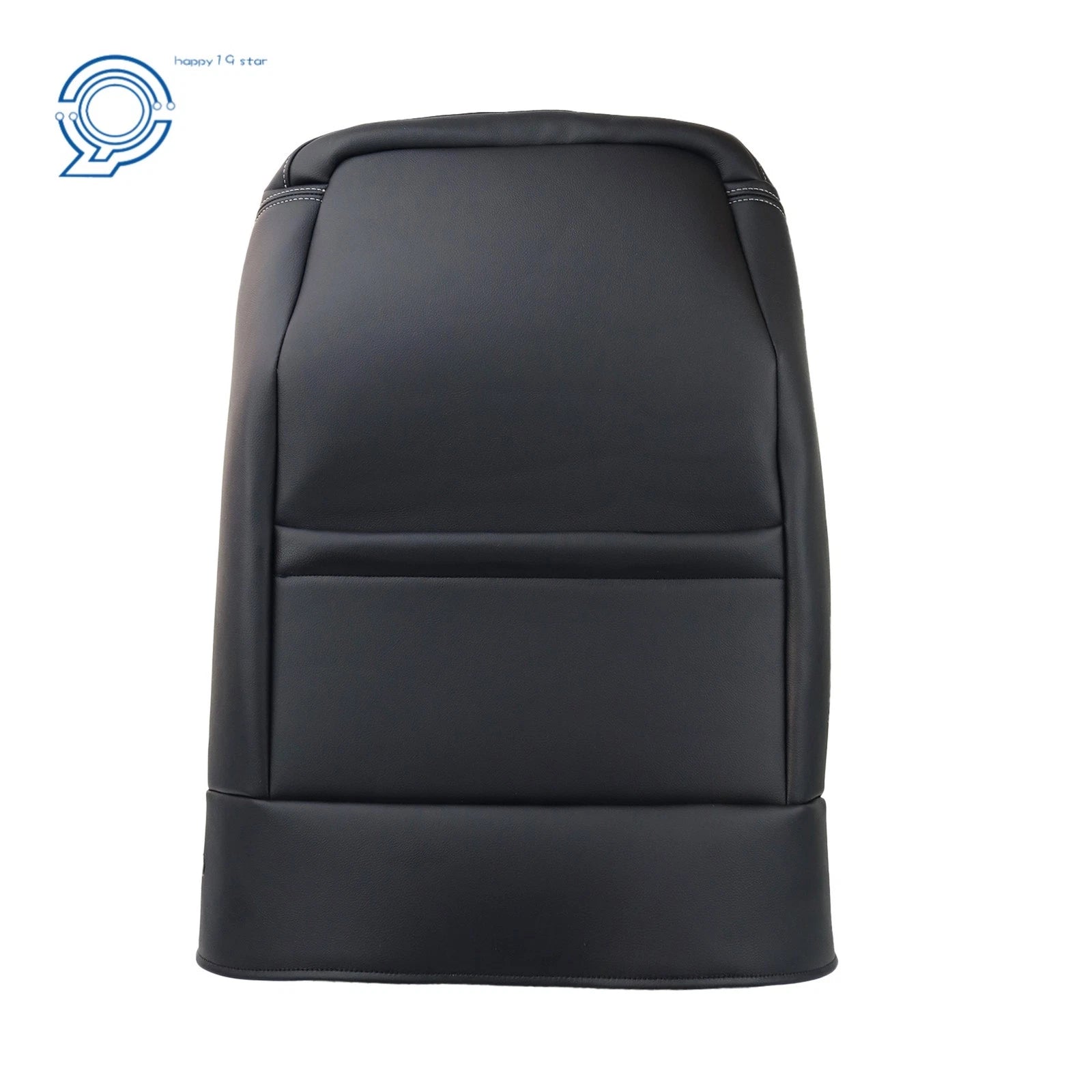 Front Left Leather Seat Cover for Jeep Wrangler (2013-2017) Black