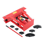 12 Ton Manual Hydraulic Pipe Bender for Exhaust Tube with 6 Dies