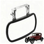 Stainless Steel Rearview Mirror for Truck (Chrome Finish, U Brackets)