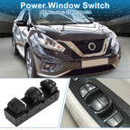 Front Driver Side Power Window Switch for Nissan Murano (2015–2024) No. 254015AA0A