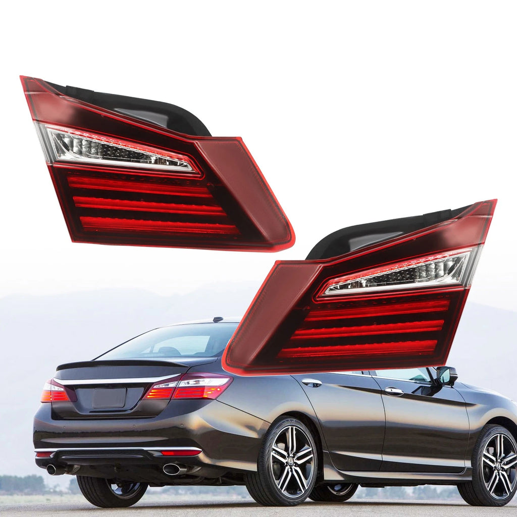 Tail Light Set of 2 for Honda Accord (2016–2017) Inner