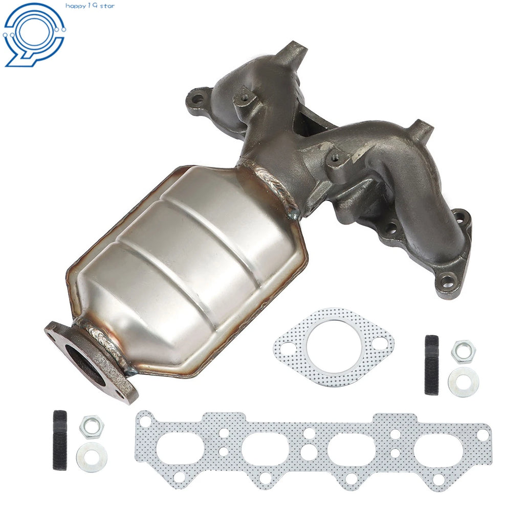Exhaust Manifold & Catalytic Converter Assembly for Hyundai Elantra, Kia Spectra