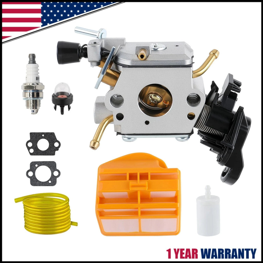 Carburetor Kit for Husqvarna 445 450 Chainsaw (Zama C1M-EL37B 506450401)