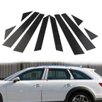 10 Pcs B Pillar Post Cover Trim for Audi A4 (2017-2022)