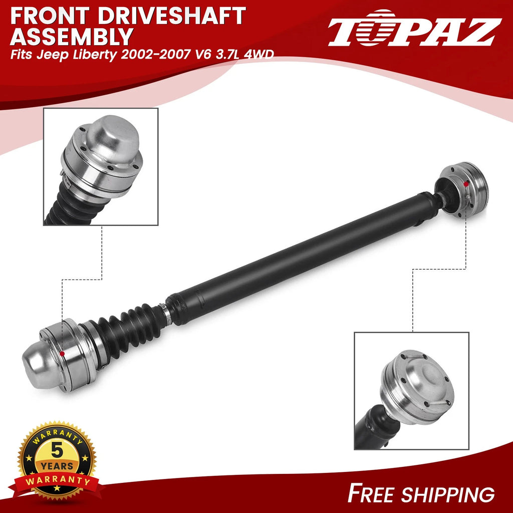 Driveshaft Assembly for Jeep Liberty (2002–2007) 4WD