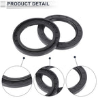 Set of 5 Oil Seal Ring NBR Rubber 58x80x8mm for Rotary Shaft