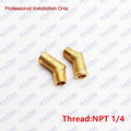 2Pcs Sea Water Pump Elbow Hose Tail Connector for Yanmar 2GM20 128270-49300