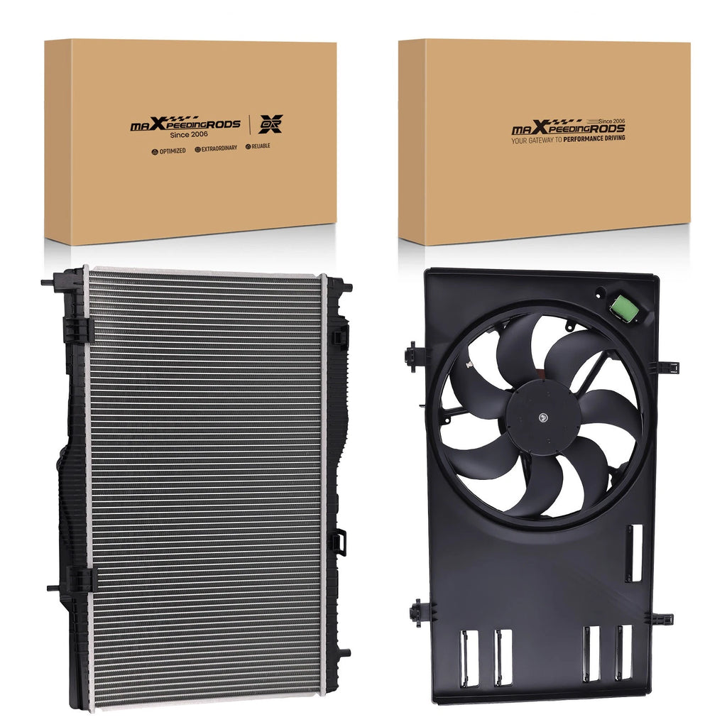 Radiator Condenser Cooling Fan Assembly for Ford EcoSport (2018–2022)