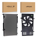 Radiator Condenser Cooling Fan Assembly for Ford EcoSport (2018–2022)