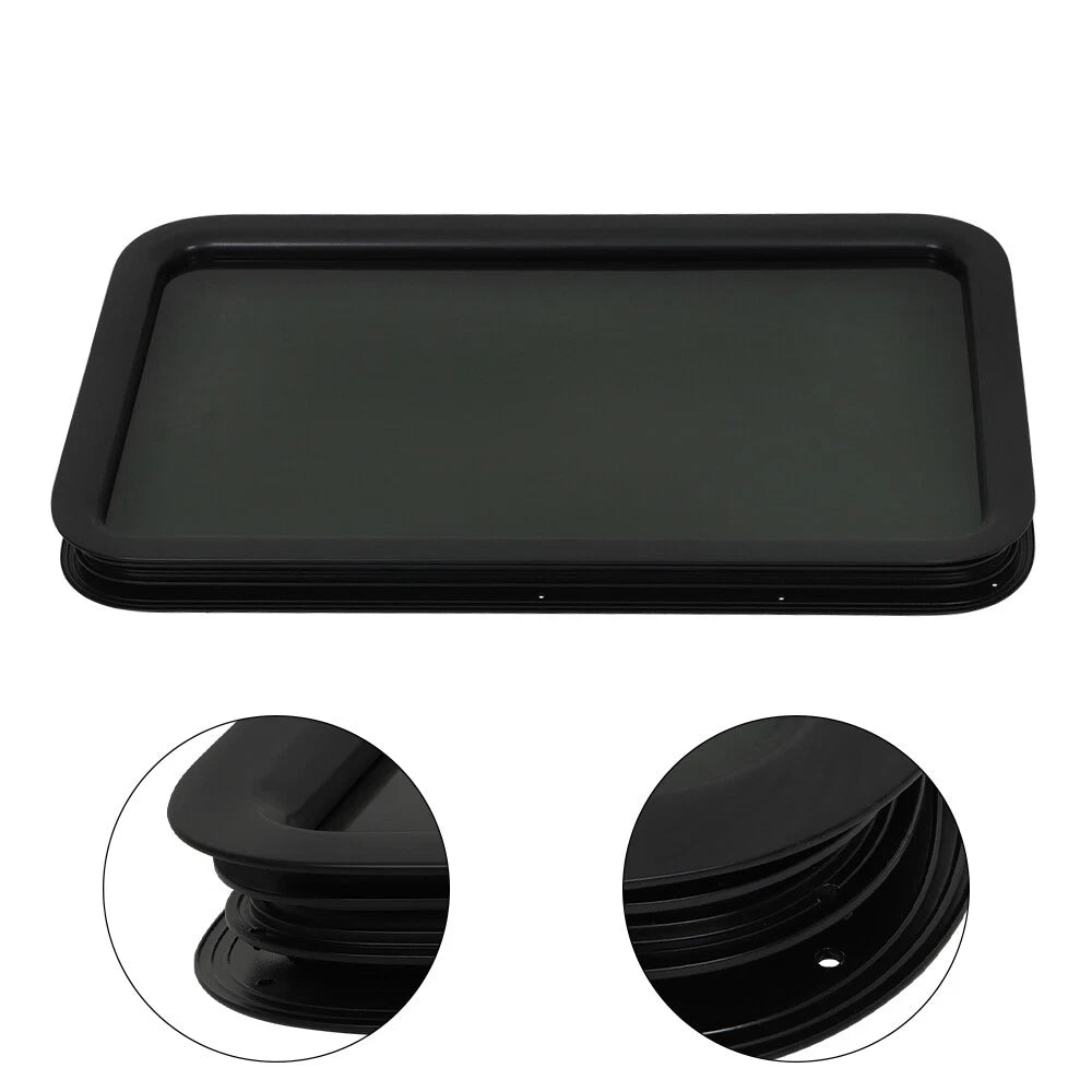 12" x 21" RV Entry Door Window for RV (Tempered Glass)