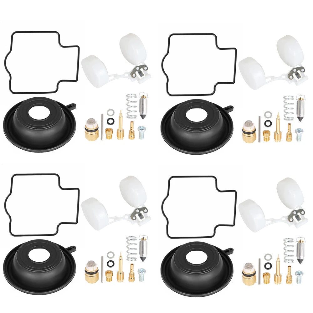 Set of 4 Carburetor Repair Kits for Kawasaki ZX6R (1995–2006)