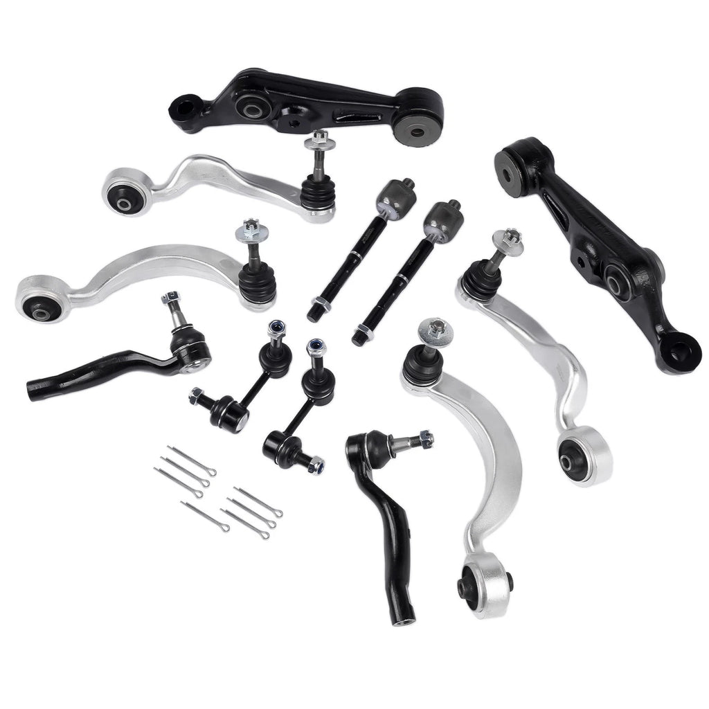12X Control Arms & Tie Rod Kit for Lexus LS460 LS600H (2007–2017)