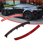 2Pcs Red Lens LED Side Marker Lights for Chevy Corvette C7 (2014–2019)