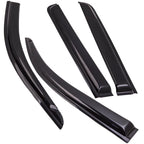4Pc Window Visors for Chevy Colorado GMC Canyon Crew Cab (2015–2018)