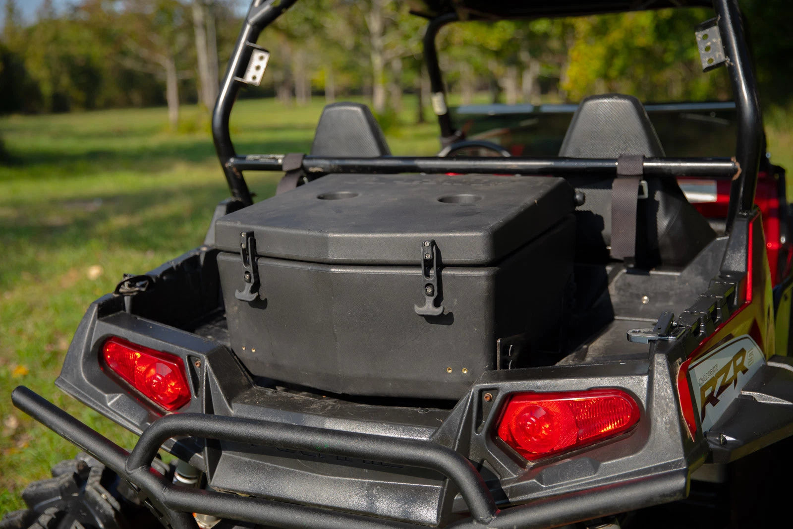 SuperATV Rear Insulated Cargo Storage Box for Polaris RZR 800 (2008–2014)