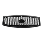Front Upper Grille for Infiniti Q70 Q70L (2015–2019) Glossy Black with Camera Option