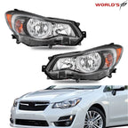 Pair Halogen Headlights for Subaru Impreza XV Crosstrek (2012–2016)