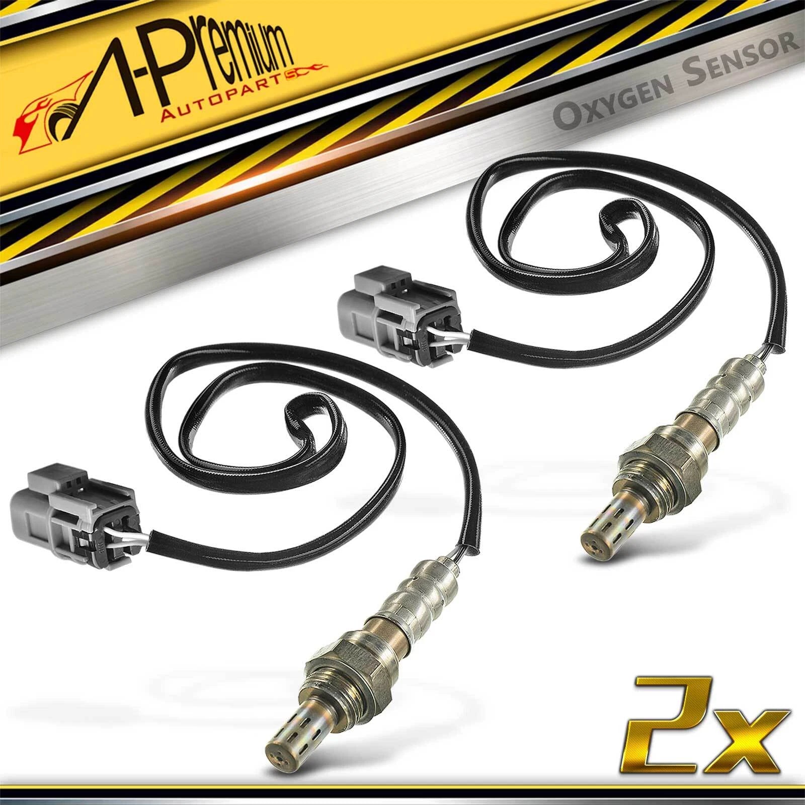 2X O2 Oxygen Sensors for Nissan Frontier (2001–2002)